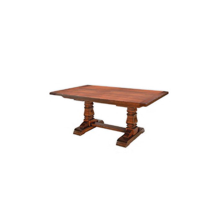 Provincial Cottage Dining Table with Breadboard End