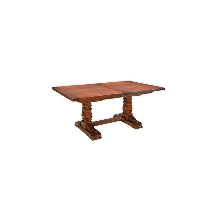 Provincial Cottage Dining Table with Breadboard End