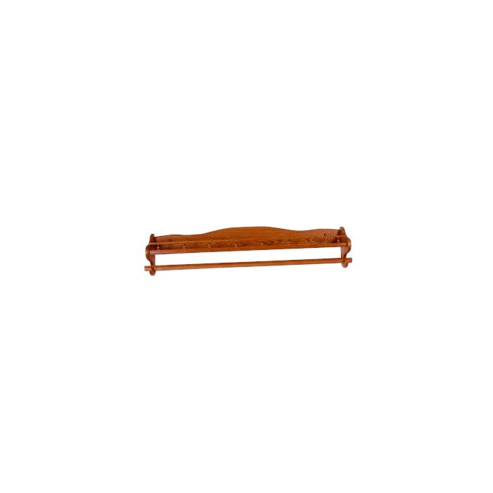 Quilt Shelf with Rail