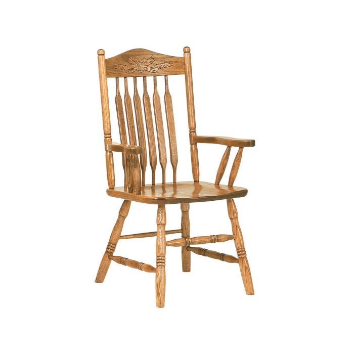 Bent Paddle Post Arm Chair