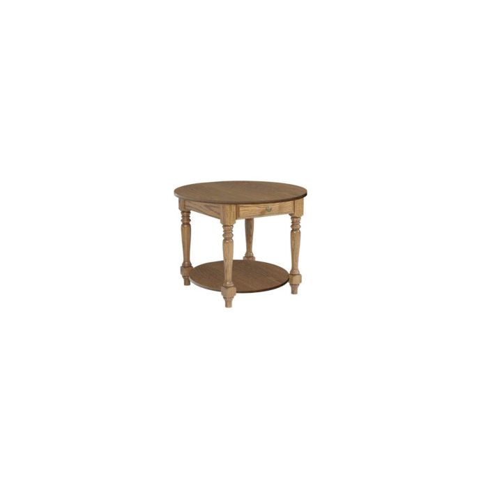Riverview Round End Table