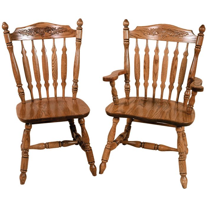 Royal Acorn Arm & Side Chair (Desk Chair option available)
