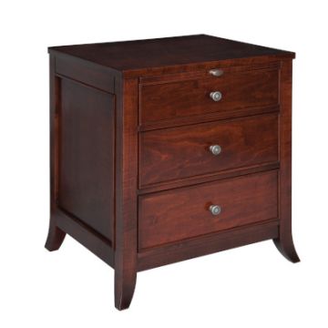 Kingston 3 Drawer Nightstand