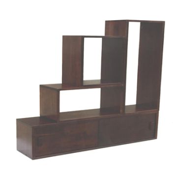 Box Shelving w/ Sliding Doors