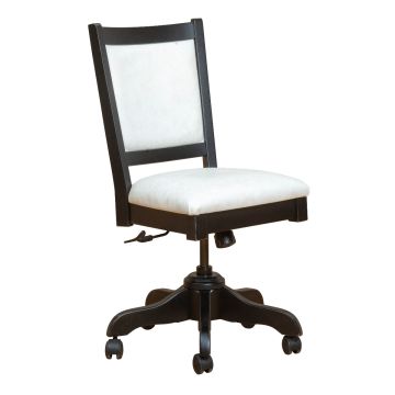 Leather Back Writers Chair