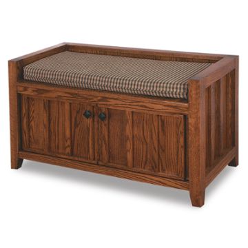 Two Door Mission Bench