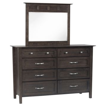 Highland Square Dresser & Mirror