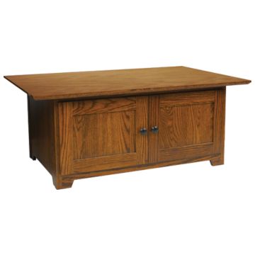 Mission Enclosed Coffee Table