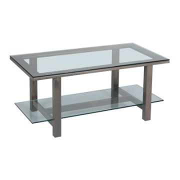 Hilton Coffee Table with Glass Top