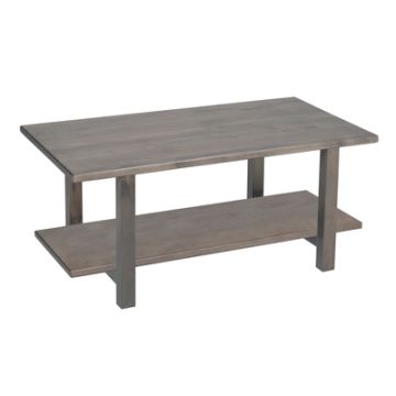Hilton Coffee Table with Wood Top