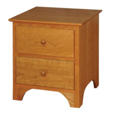 Shaker 2 Drawer Nightstand