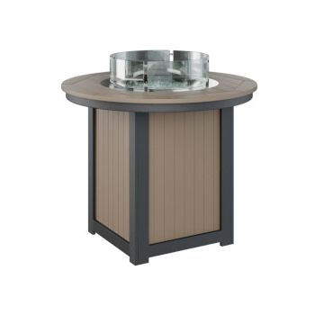 Donoma 44" Round Fire Table Counter Height
