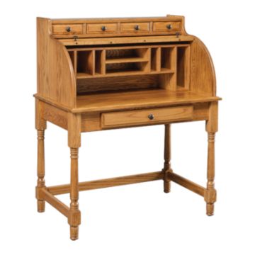 Large Student Rolltop Desk
