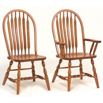 Bent Paddle Arm & Side Chair (Desk Chair option available)