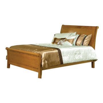 Crescent Sleigh Bed