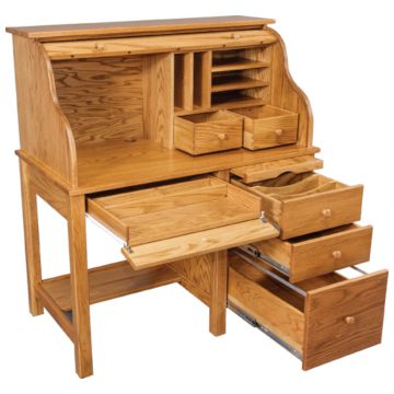 Computer Rolltop Desk