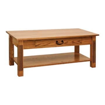 Carlisle Fluted Mission Coffee Table