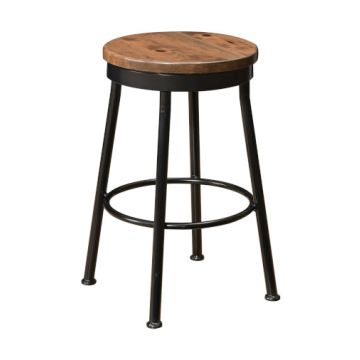 Metal Base 24" Swivel Bar Stool