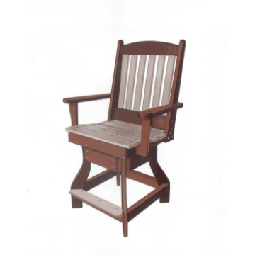 Swivel Counter Arm Chair