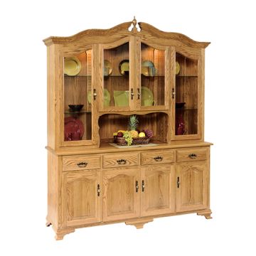 Bavarian 4-Door China Hutch