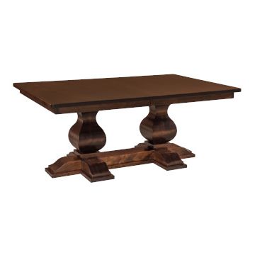 Estate Oval Single Pedestal Table