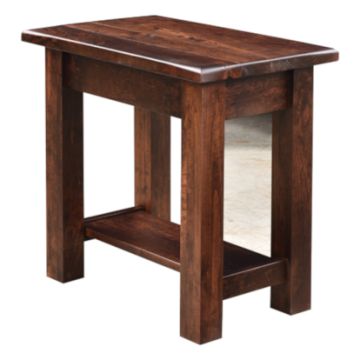 Barn Floor Chairside Table