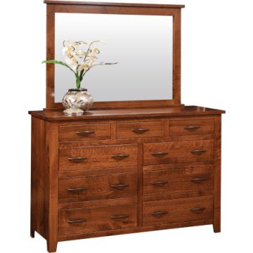 Bloomfield Tall Dresser & Mirror