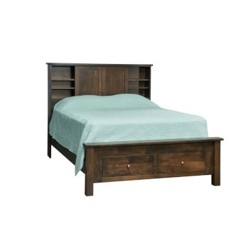 Classic Shaker Bookcase Bed