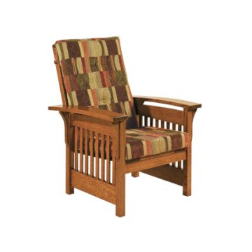 Bow Arm Slat Chair
