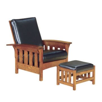 Bow Arm Morris Slat Chair