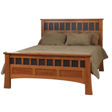Bridgeport Antique Mission Bed 