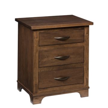 Brooklyn 3 Drawer Nightstand