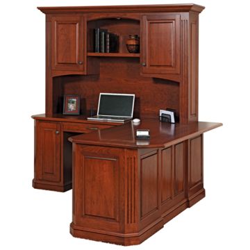 Buckingham Corner Desk & Hutch
