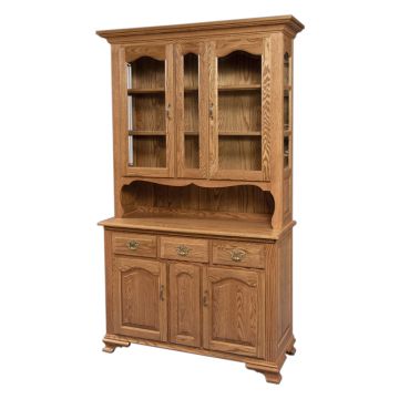 Buckeye 48” 2 1⁄2 Door Deluxe Hutch