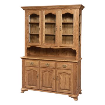 Buckeye 3 Door Deluxe Hutch