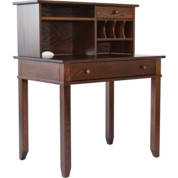 Craftsman Computer Desk & Hutch