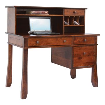 Craftsman Computer Desk & Hutch