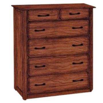 Wheeling 6 Drawer Chest