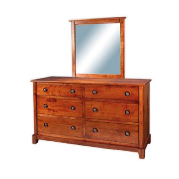 Chesapeaka 6-Drawer Dresser and Mirror