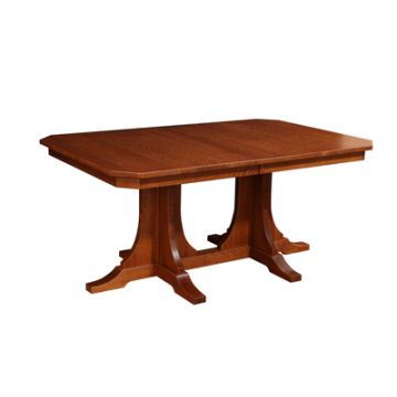 Copper Canyon Double Pedestal Table