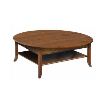 Cranberry Round Coffee Table
