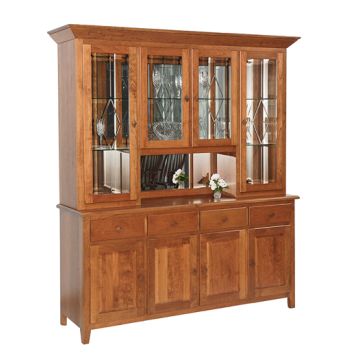 Diamond Element 4-Door China Hutch