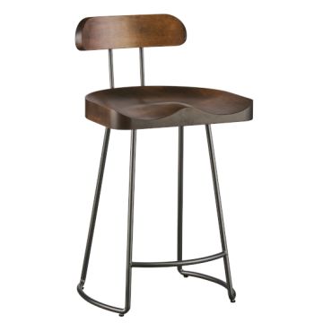 Decker Counter Stool with Back