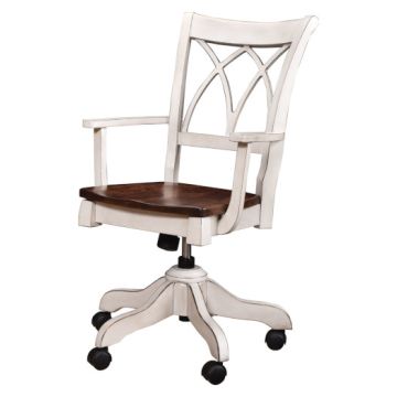 Double X Back Gas Lift Desk Chair