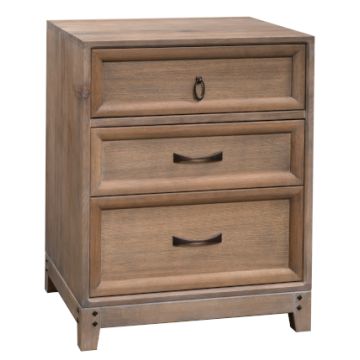 Glendale 3 Drawer Nightstand