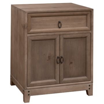 Glendale 1 Drawer 2 Door Nightstand