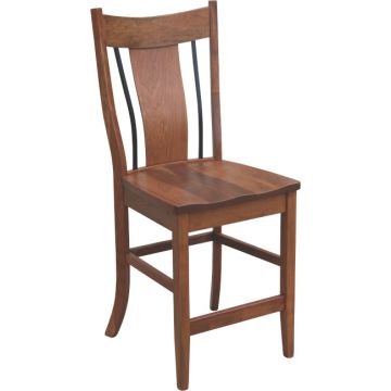 Eagle 24" Bar Chair with Iron