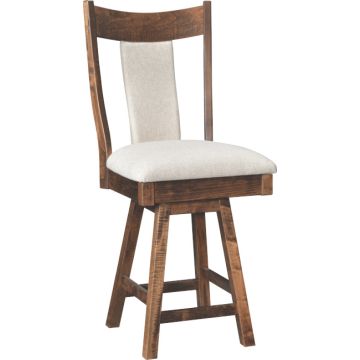 Eagle 24" Swivel Bar Chair w/ Fabric