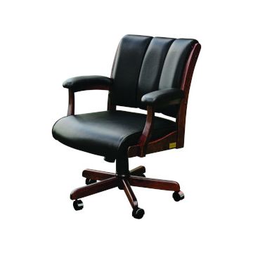 Edelweiss Arm Desk Chair W/ Gas Lift