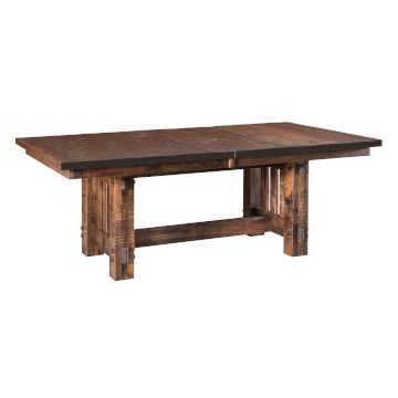 Raber Double Pedestal Table